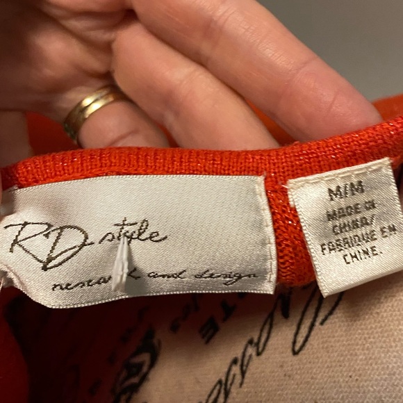 🎈RD style M tank dress with knit & sequins - Picture 8 of 8